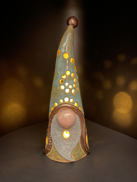 Ceramic-Gnome-Luminary-Pottery-by-Kim-Koehler