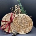Beautiful handmade ceramic morel mushroom coasters by potter Kim Koehler
